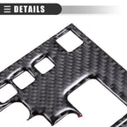 Auto Gear Shift Panel Trim Cover for Toyota (Carbon Fiber, Crystal Epoxy)