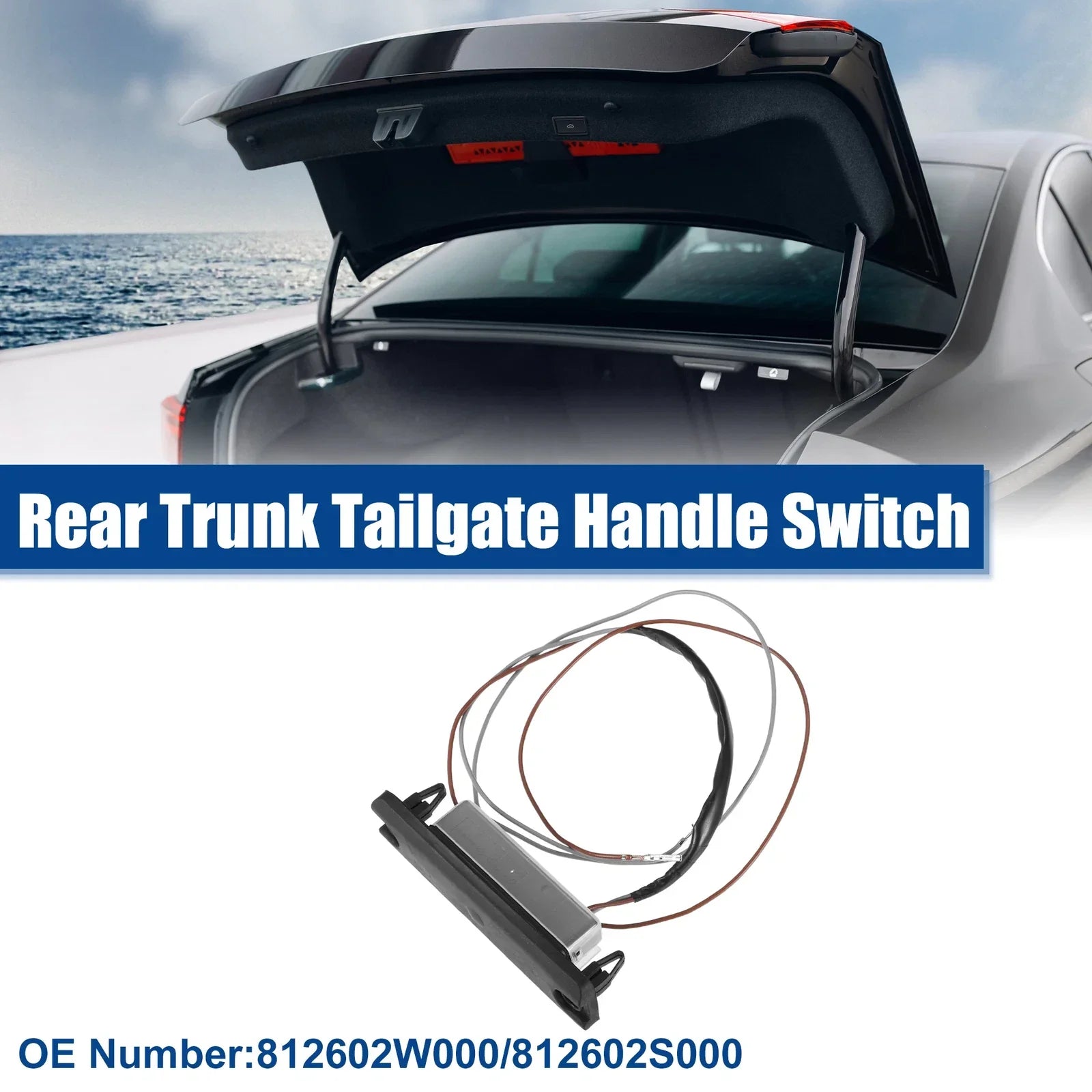 Rear Trunk Tailgate Release Switch for Hyundai Santa Fe (2013-2019)