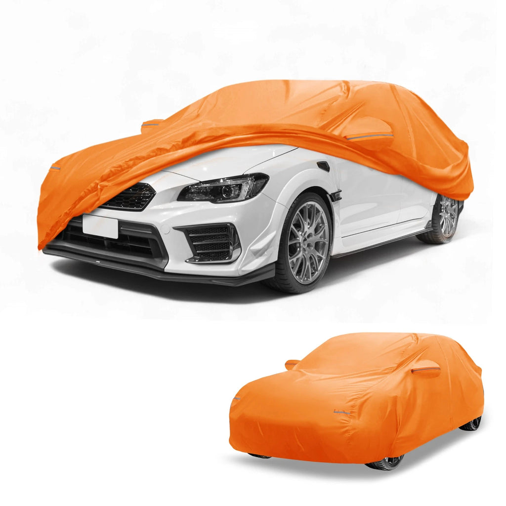 Car Cover Waterproof All Weather for Subaru WRX (2015–2023) 210D-PU Zipper
