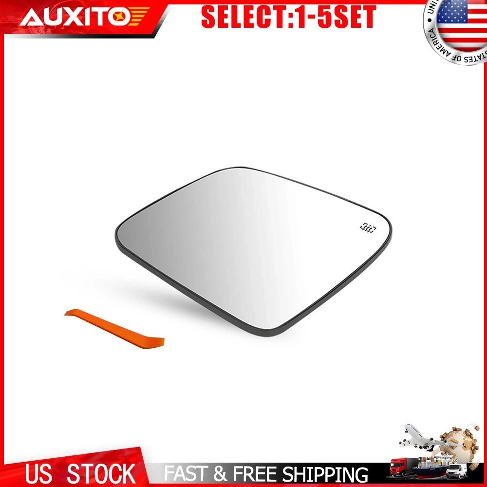 Left Side Heated Mirror Glass for Jeep Grand Cherokee, Dodge Durango (2011–2022)