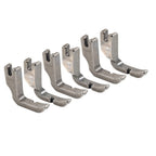 Set of 2 Right & Left Piping Zipper Feet for High Shank Sewing Machines