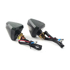 Universal Motorcycle Amber LED Turn Signal Lights for Bobber (N/A)