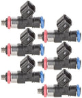 Set of 6 Bosch Fuel Injectors for Ford Edge Taurus Lincoln MKZ Mercury Sable (V6)