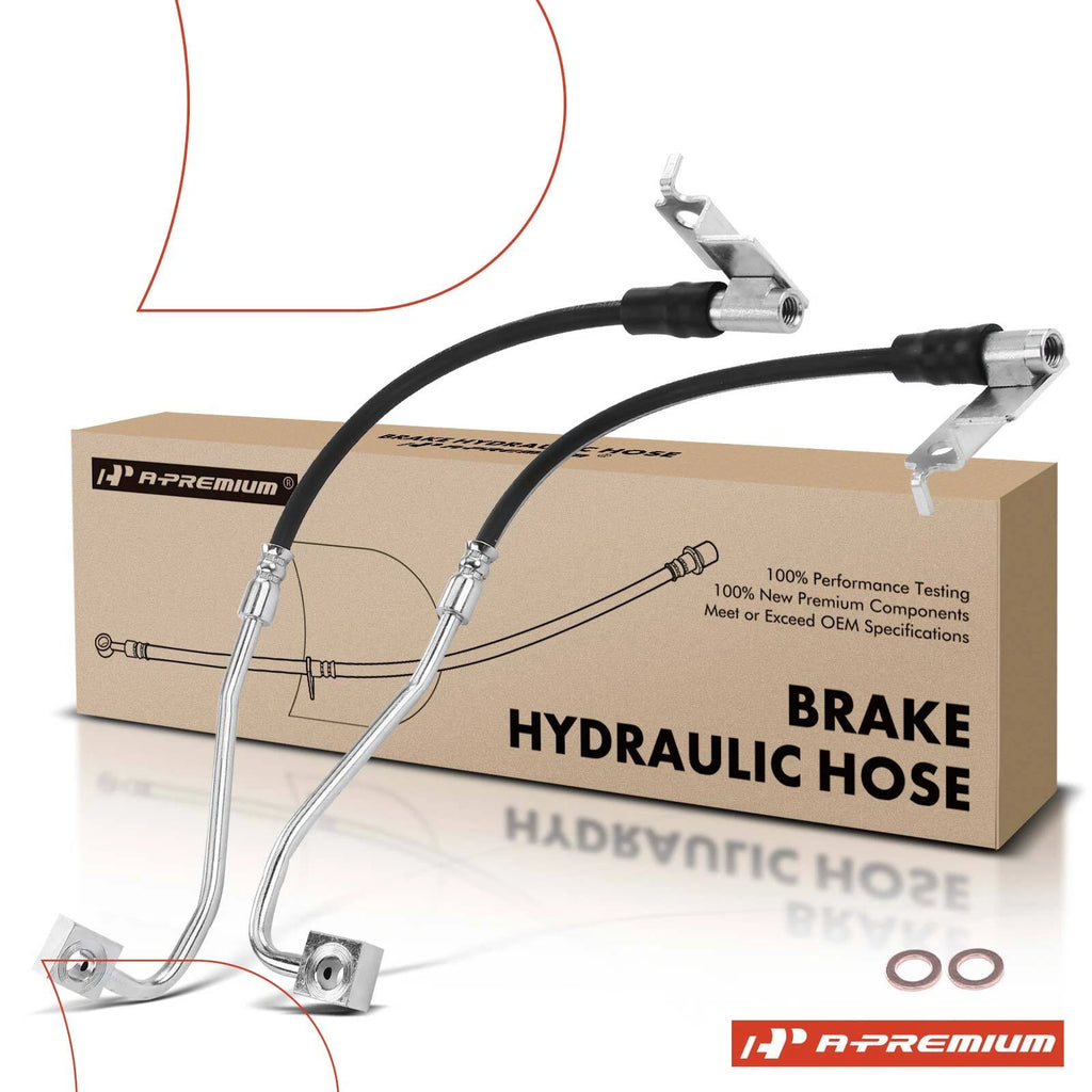 2X Front Brake Hydraulic Hose for Ford Mustang (2016–2018)