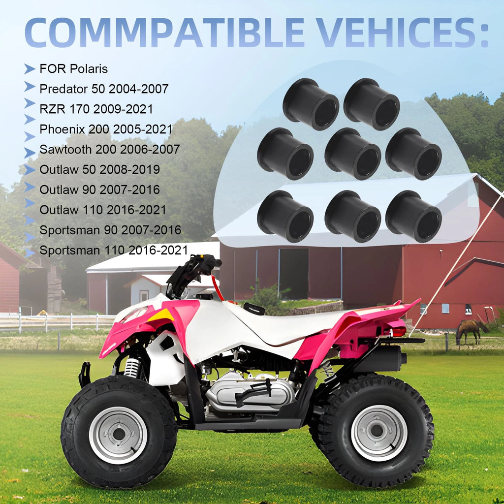A-Arm Bushing Kit for Polaris Outlaw 50 90 110 Predator Sportsman (2005–2023) #0453683