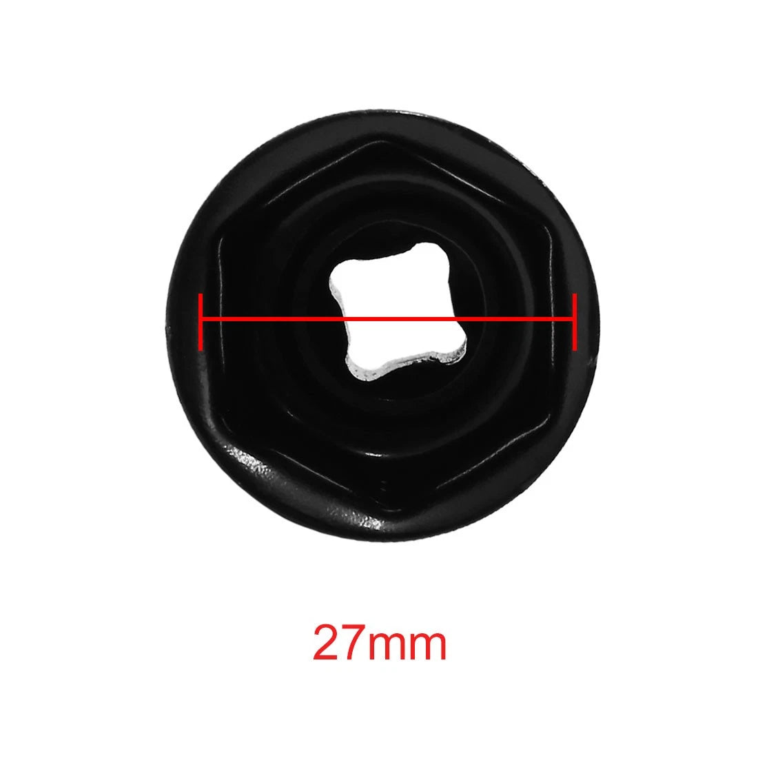 27mm 6 Flutes Oil Filter Cap Wrench for Audi A6L A8L (2005–2018)