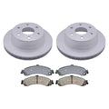 ACDelco Silver Rear Brake Kit 330mm Disc Rotors Pads for Escalade Silverado Tahoe (2007–2014)