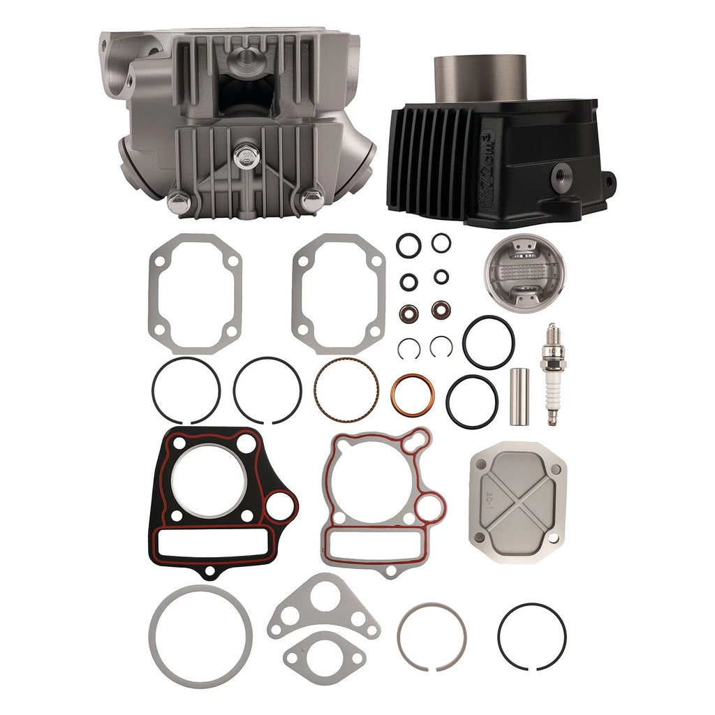 Cylinder Head Piston Top End Rebuild Set for Honda CT70 CRF70 ATC70 XR70 TRX70 (1970–2009)