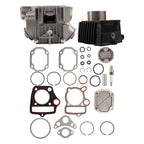 Cylinder Head Piston Top End Rebuild Set for Honda CT70 CRF70 ATC70 XR70 TRX70 (1970–2009)