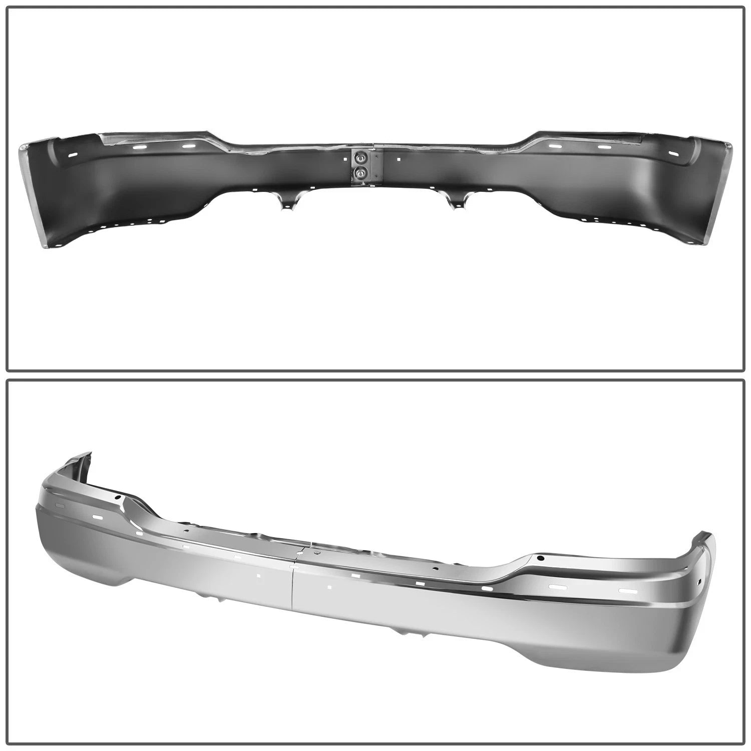 Chrome Steel Front Bumper for GMC Sierra 1500 2500 HD Yukon (1999–2006)