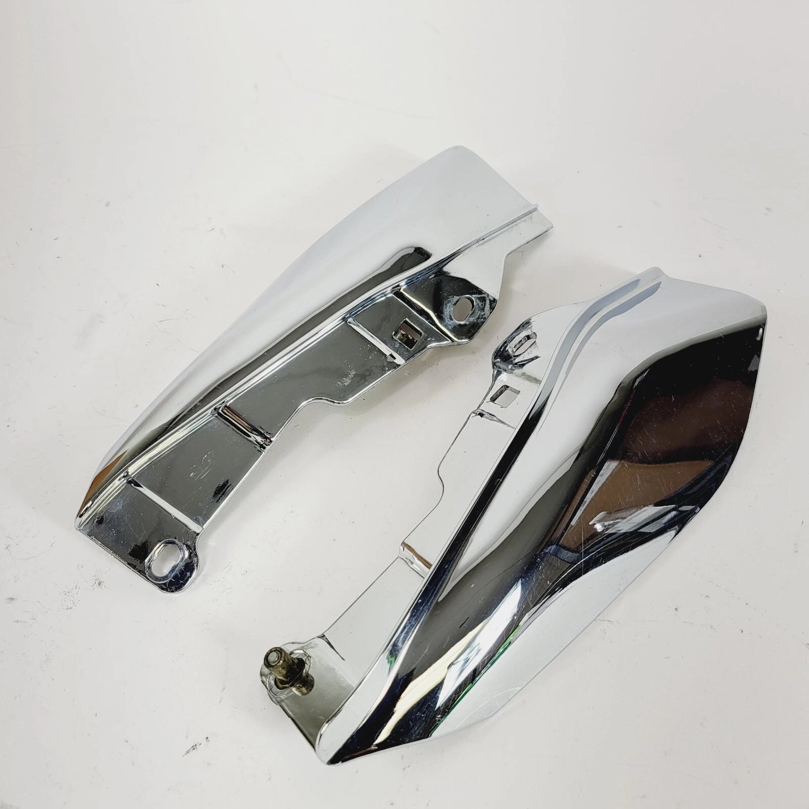 Chrome Mid Frame Heat Air Shields for Harley-Davidson Touring (2009–2016)