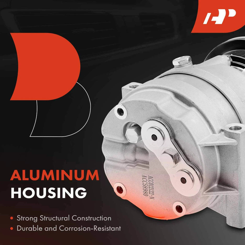 A/C Compressor with Clutch for Chevrolet Beretta Buick Skylark (1987–1996)