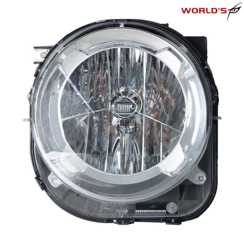 Headlight for Jeep Renegade (2015–2018) Chrome Projector Driver Left