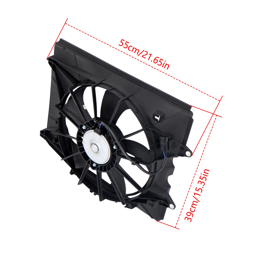 Radiator Cooling Fan Assembly for Honda Pilot (2016–2021)