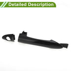 Exterior Door Handle for Hyundai Kia Picanto (2011–2023) No.826511Y000 Black Front Left