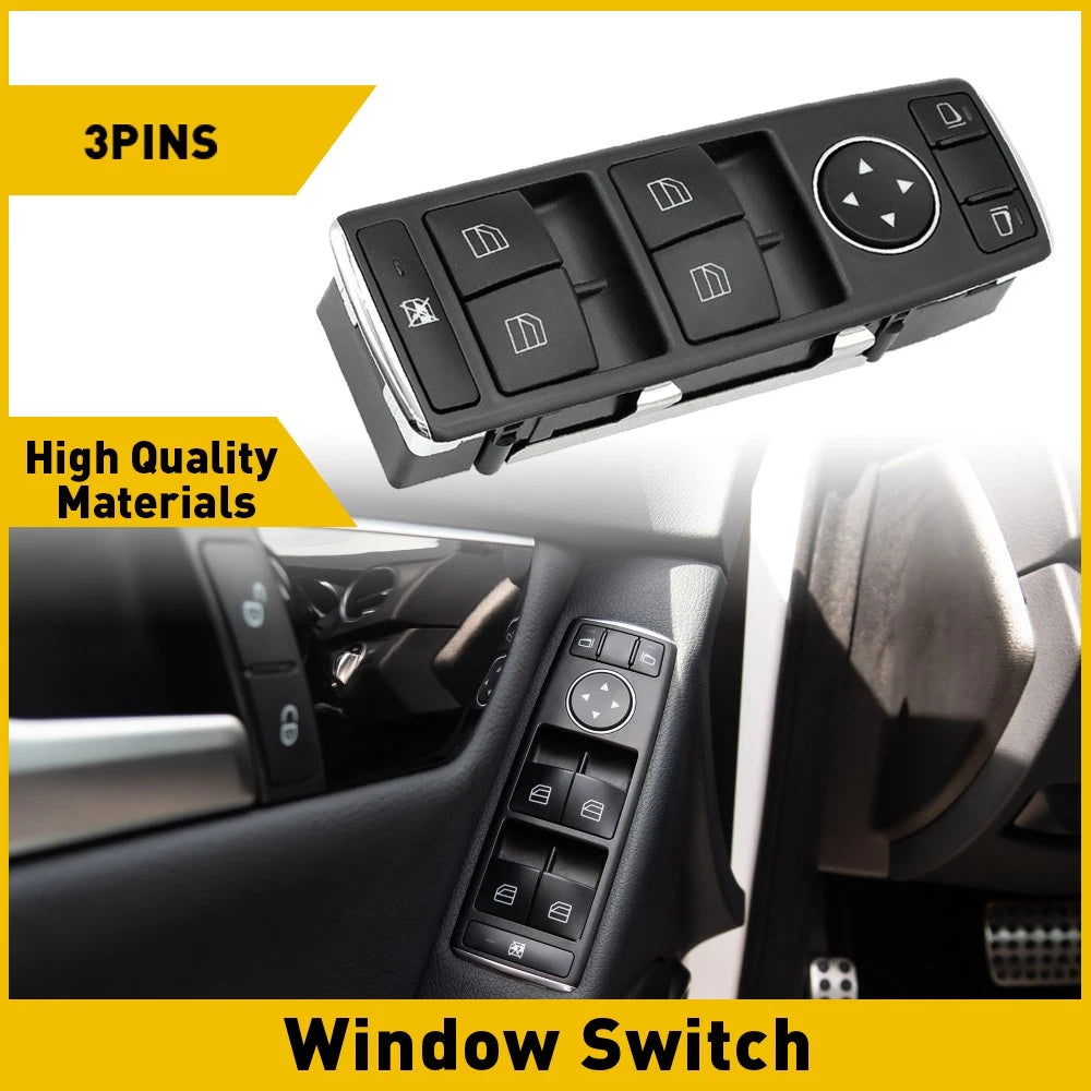 Power Master Window Control Switch A2049055302 for Mercedes-Benz E350 (2011–2012)