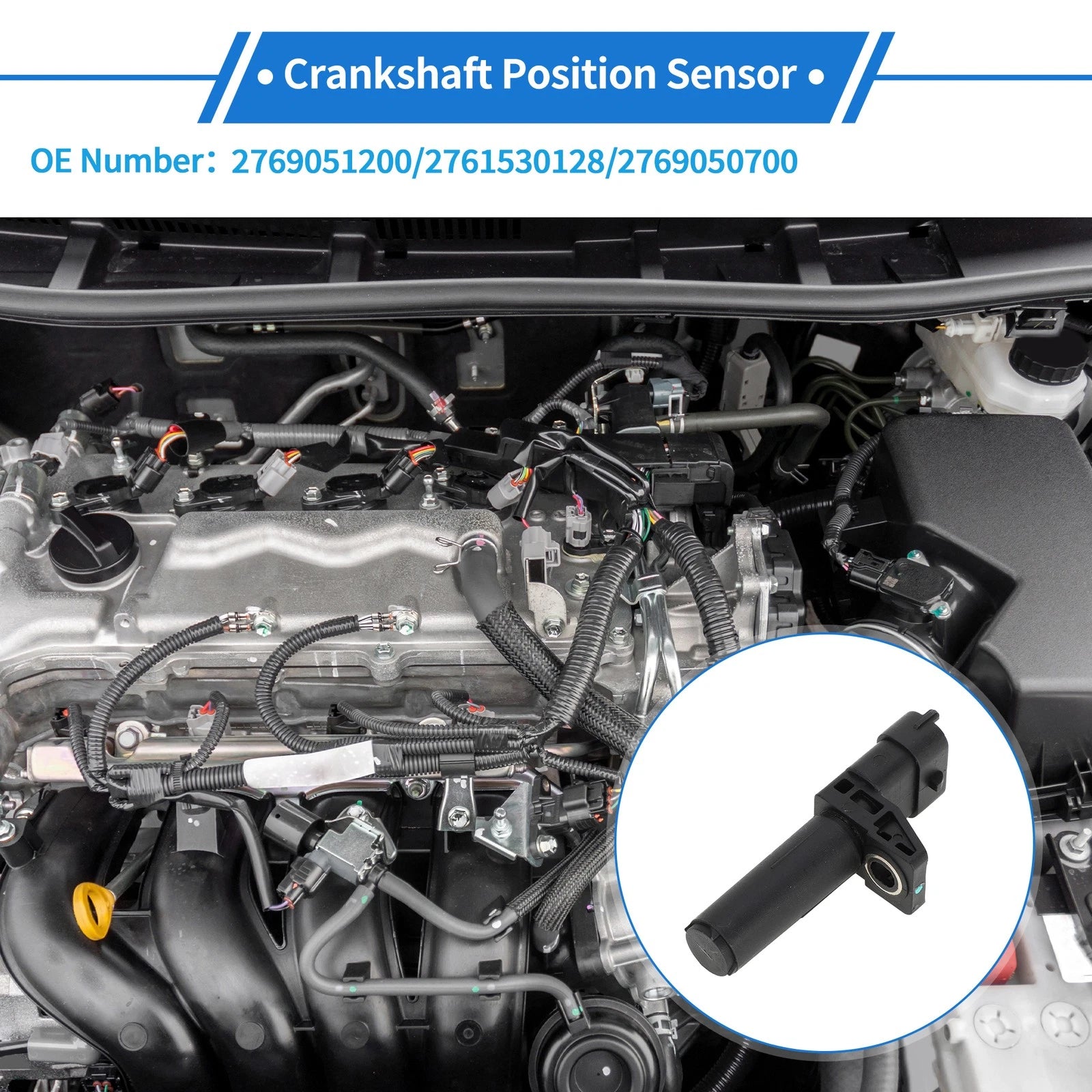 Crankshaft Position Sensor for Mercedes-Benz Sprinter 2500 (2011–2022) No. 2769051200