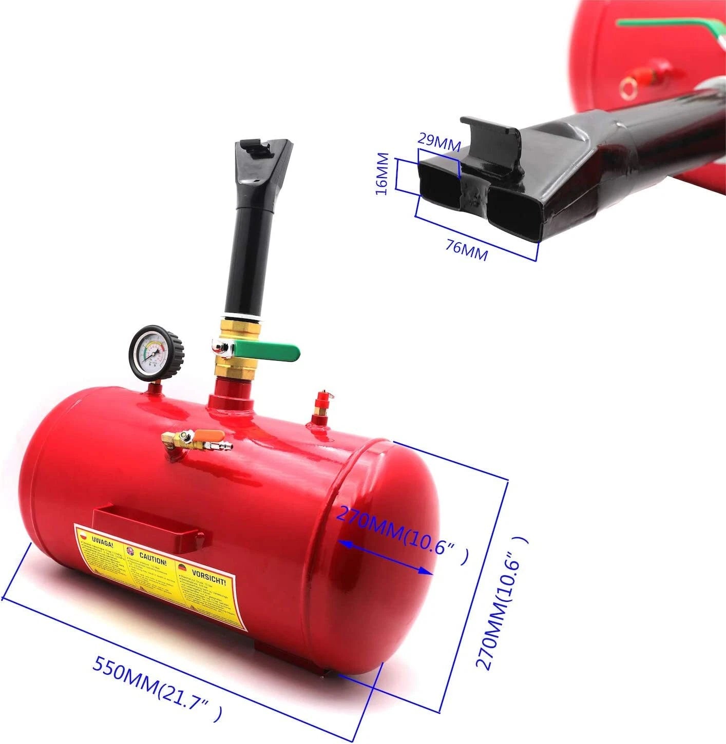 5 Gallon Tire Bead Seater Blaster Tool for Truck AT