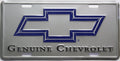 Genuine Tag Emblem License Plate for Chevrolet GMC 1500 2500 3500