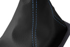 Carbon Fiber Manual Boot Cover for Nissan Skyline R32 (1989–1993) Blue Stitch