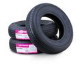 3 Premium Trailer Tires ST175/80R13 Radial 6 Ply LR C w/Scuff Guard for Trailer