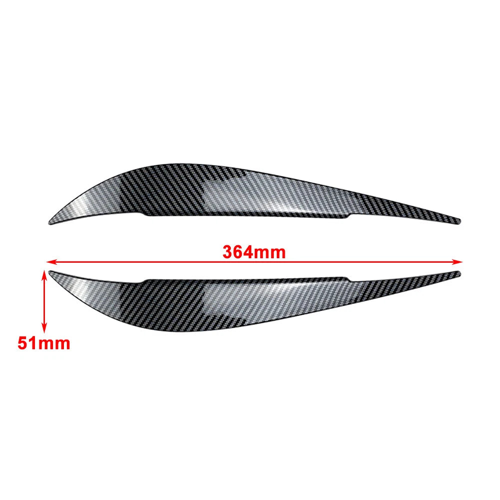 Carbon Fiber Front Headlight Eyebrow Trim for BMW 4 Series F32 F33 F36 (2012–2020)
