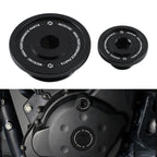 Anodized Engine Cover Cap Plugs for Kawasaki KLR650 (1987–2024)