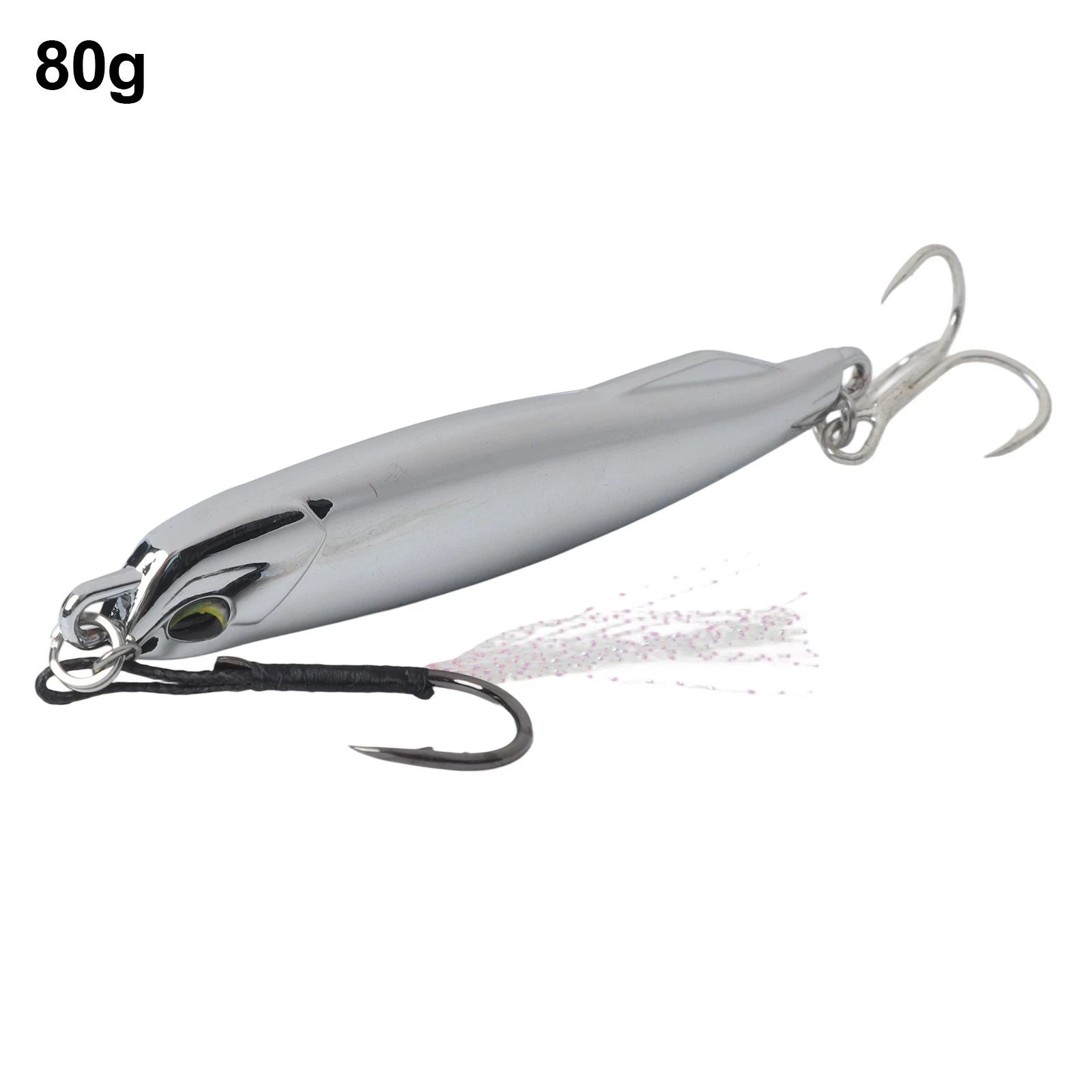 Chrome Lure for Fishing (Effective Realistic Action, Long Distance Casting)