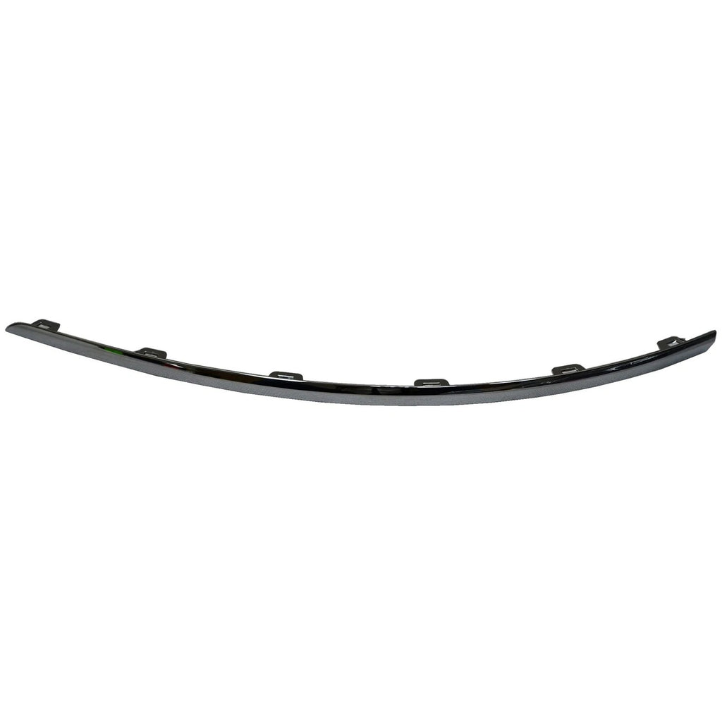 Replacement Chrome ABS Plastic Rear Passenger Side Bumper Cover Molding