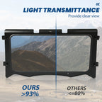 Full Clear Glass Windshield for Kawasaki KRF800 Teryx/Teryx4 (2016–2022)