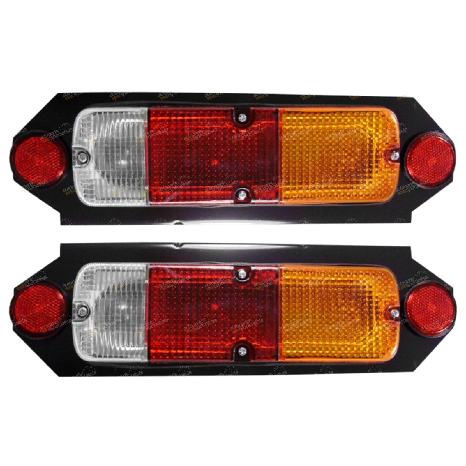 LH+RH Universal Taillights Pair for Toyota Landcruiser/Hilux Trayback Utility