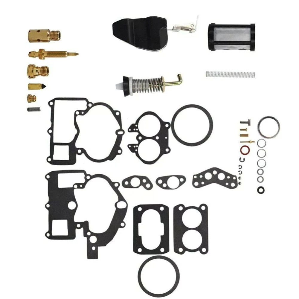 Set of 1 Carburetor Rebuild Kit for Mercruiser Mercury Marine 3.0L 4.3L 5.0L 5.7L
