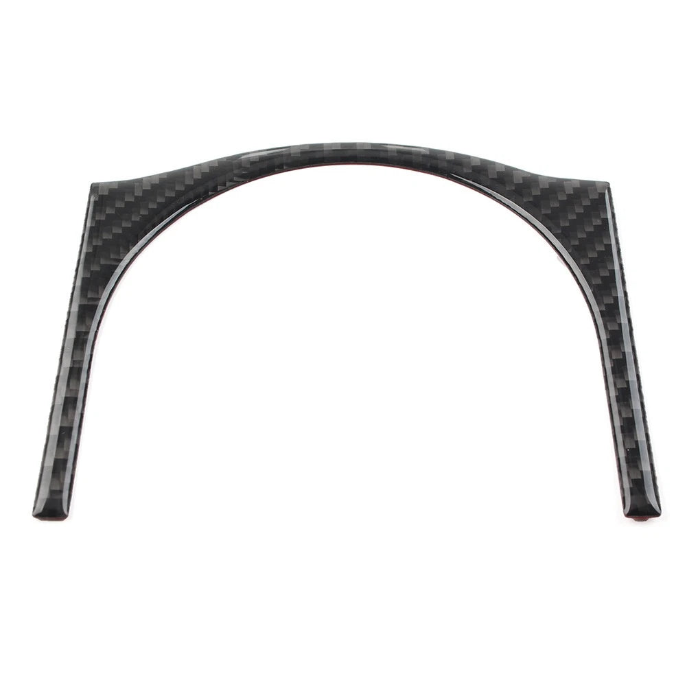 Carbon Fiber Interior Armrest Cup Holder Cover Trim for Toyota Prius (2012–2015)