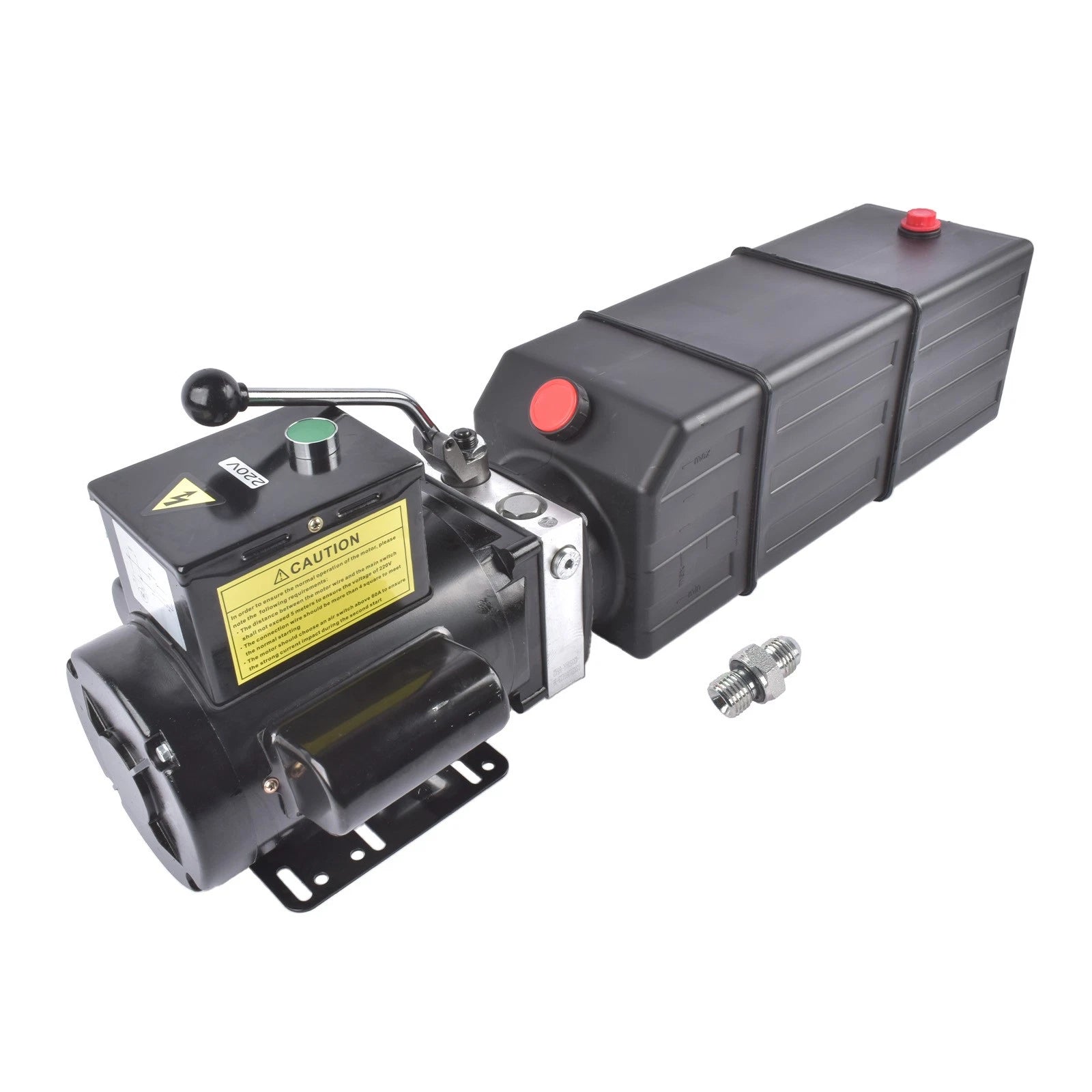 Single-Acting Hydraulic Pump 3.7 Gal 2950 PSI for Car Lift (2&4 Post)