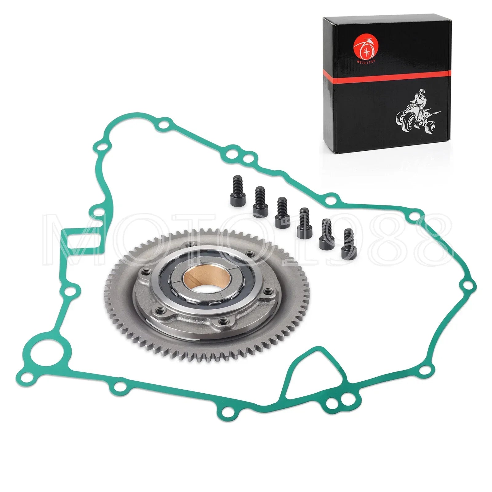 Starter Clutch Idler Gear Gasket Bolts for Kawasaki BF Prairie (2008–2009)