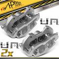 Pair Front Brake Calipers with Brackets for Chevy Impala (2012–2013)