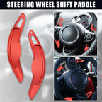 Pair Red Steering Wheel Shift Paddle Extend Cover for BMW Mini Cooper