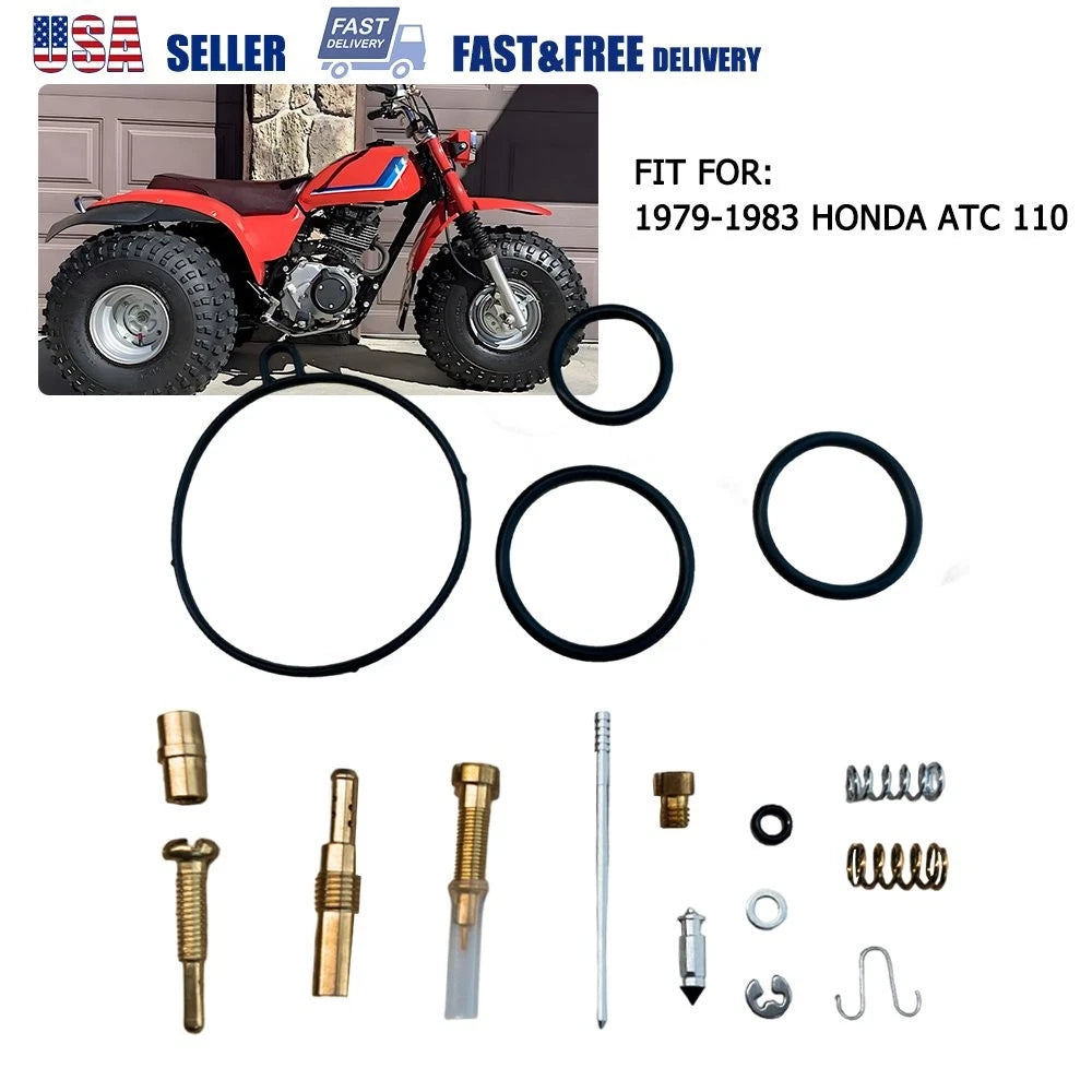Carburetor Rebuild Kit for Honda ATC 110 (1979–1983) 121-44-0031 EXV