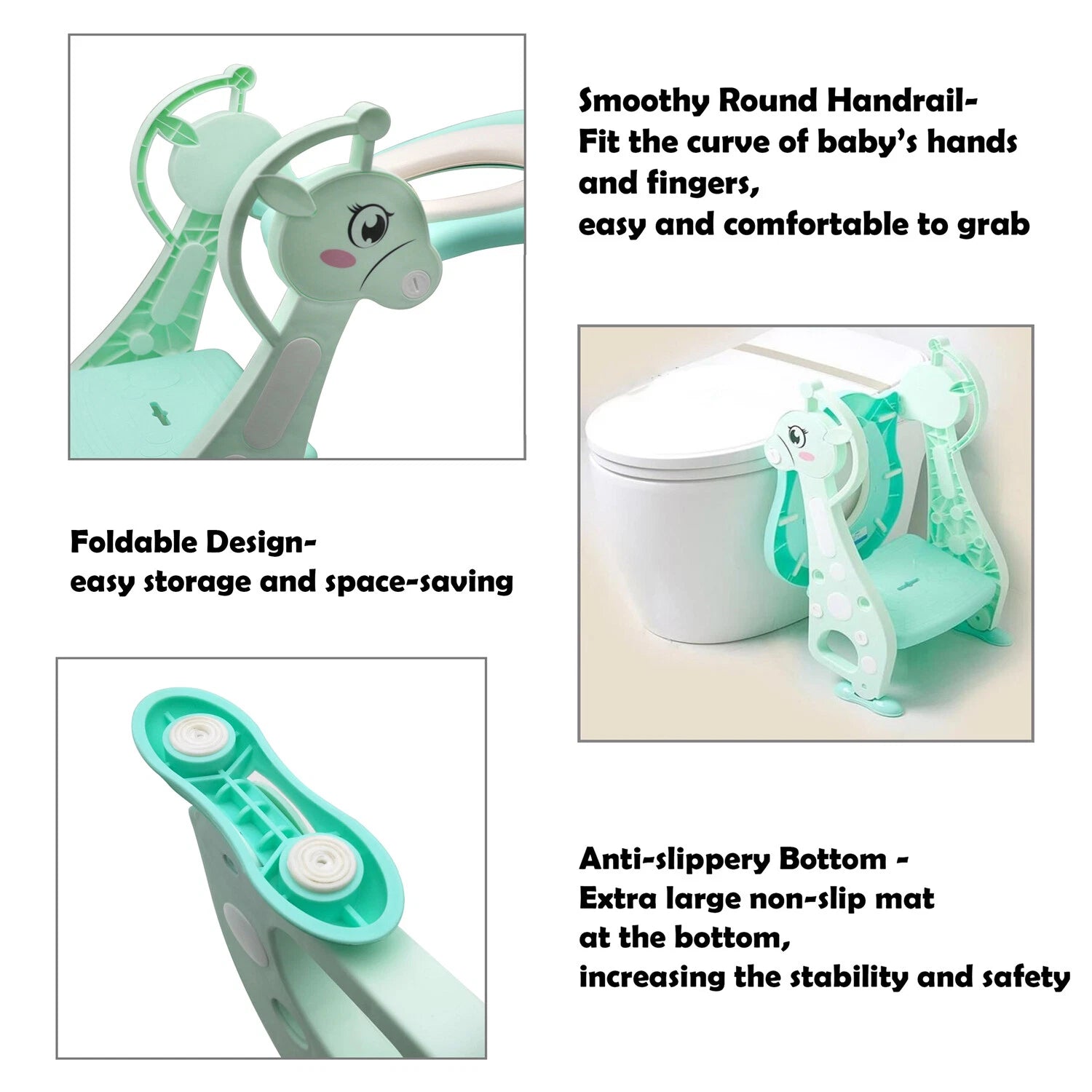 Potty Training Seat with Step Ladder for Kids