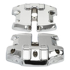 Upper Rocker Box Covers for Harley Touring Electra Road Glide (2017–2024) Chrome