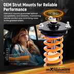 Coilover Shocks Strut Lowering Kit for Honda Civic (2001-2005)