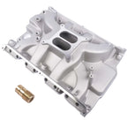 Dual Plane Satin Intake Manifold for Ford FE 390 406 410 427 428 (1968–1972)