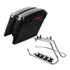 Stretched Saddlebags Conversion Bracket for Harley Softail Deluxe (1986–2017)