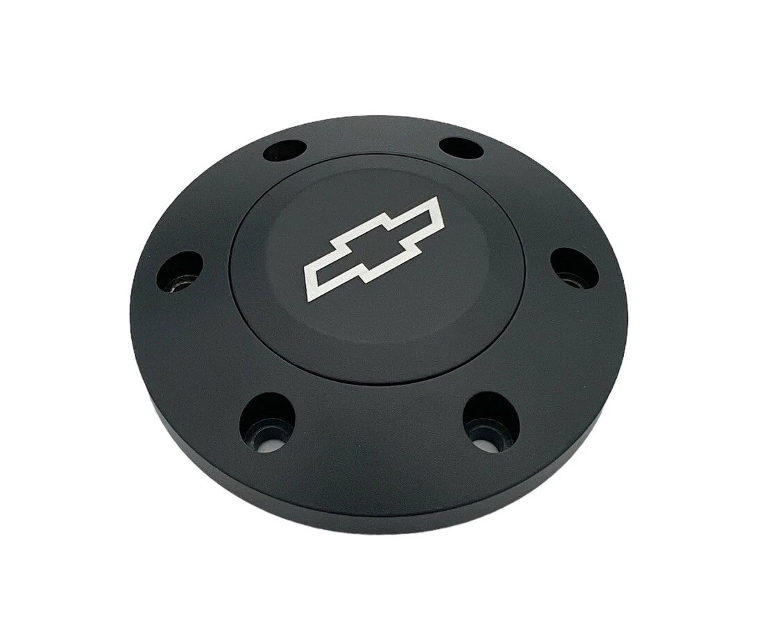 6 Hole Steering Wheel Horn Button Replacement for Chevy Bowtie (1984–1996)