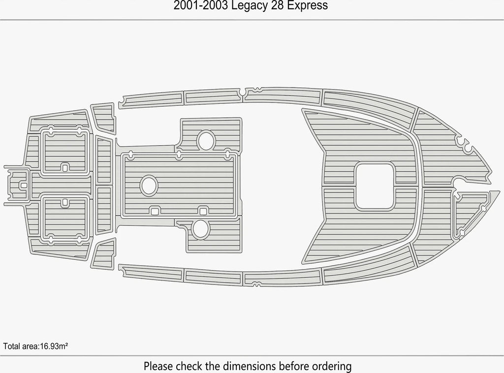 EVA Pad for 2001 Legacy 28 Express Swim Platform (2001)
