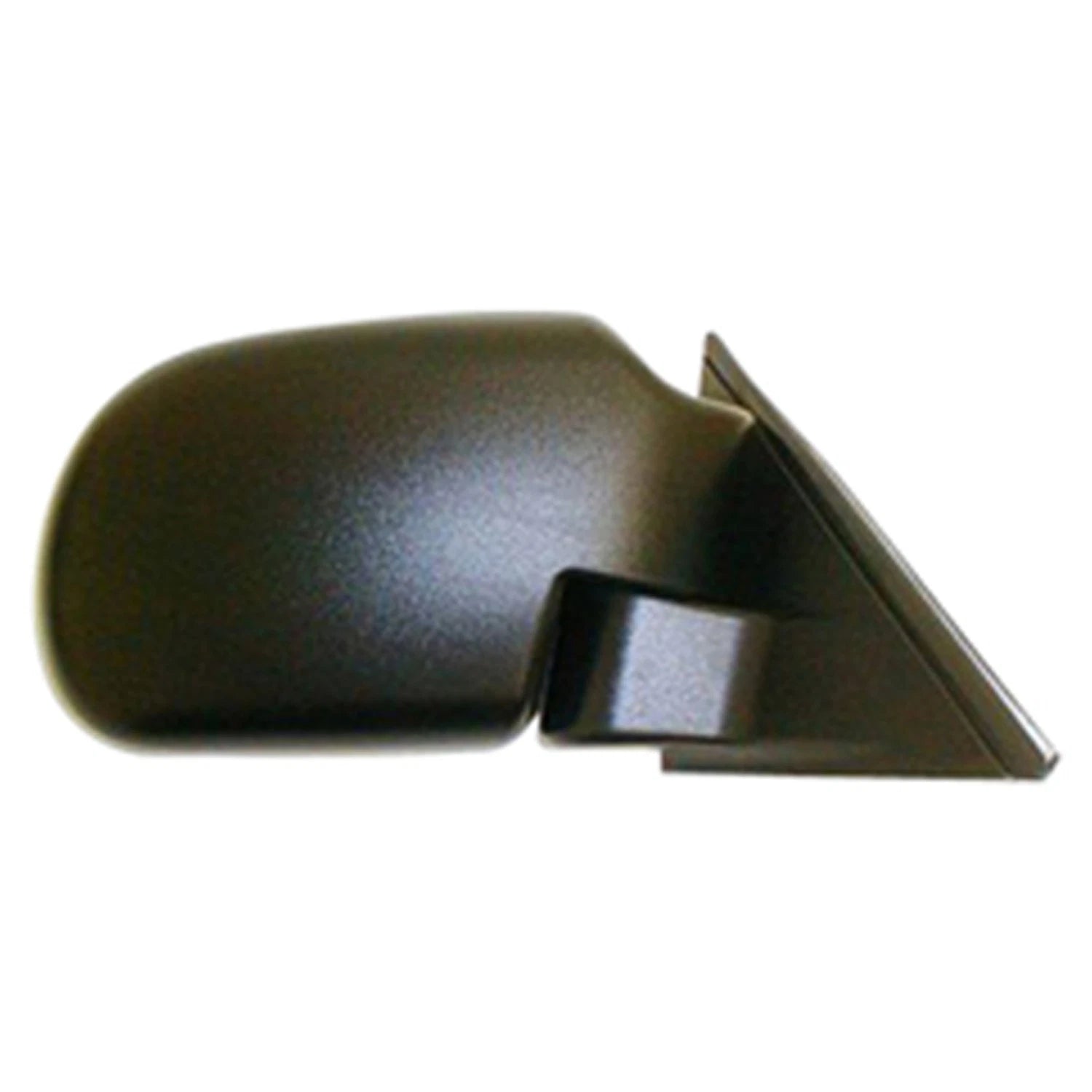 Replacement Black Textured Passenger Side Manual Door Mirror (See Fitment Chart)