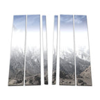 Pillar Post Covers Diamond Grade Stainless Steel Set for Chevy Tahoe (2015–2020)