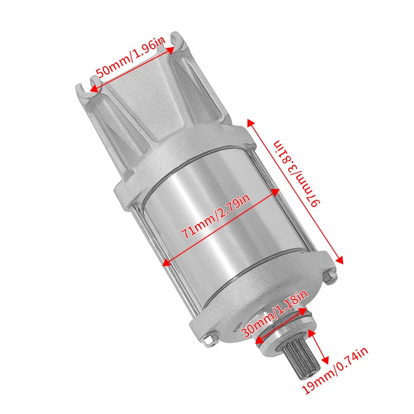 Starter for Kawasaki ER400 ER-4N (2011–2013) EN650 Vulcan S (2015–2017) ER650 ER-6N (2009–2016)
