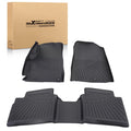 Set of 4 Carpet Floor Mats for Kia Forte (2019–2024) Black TPE Rubber