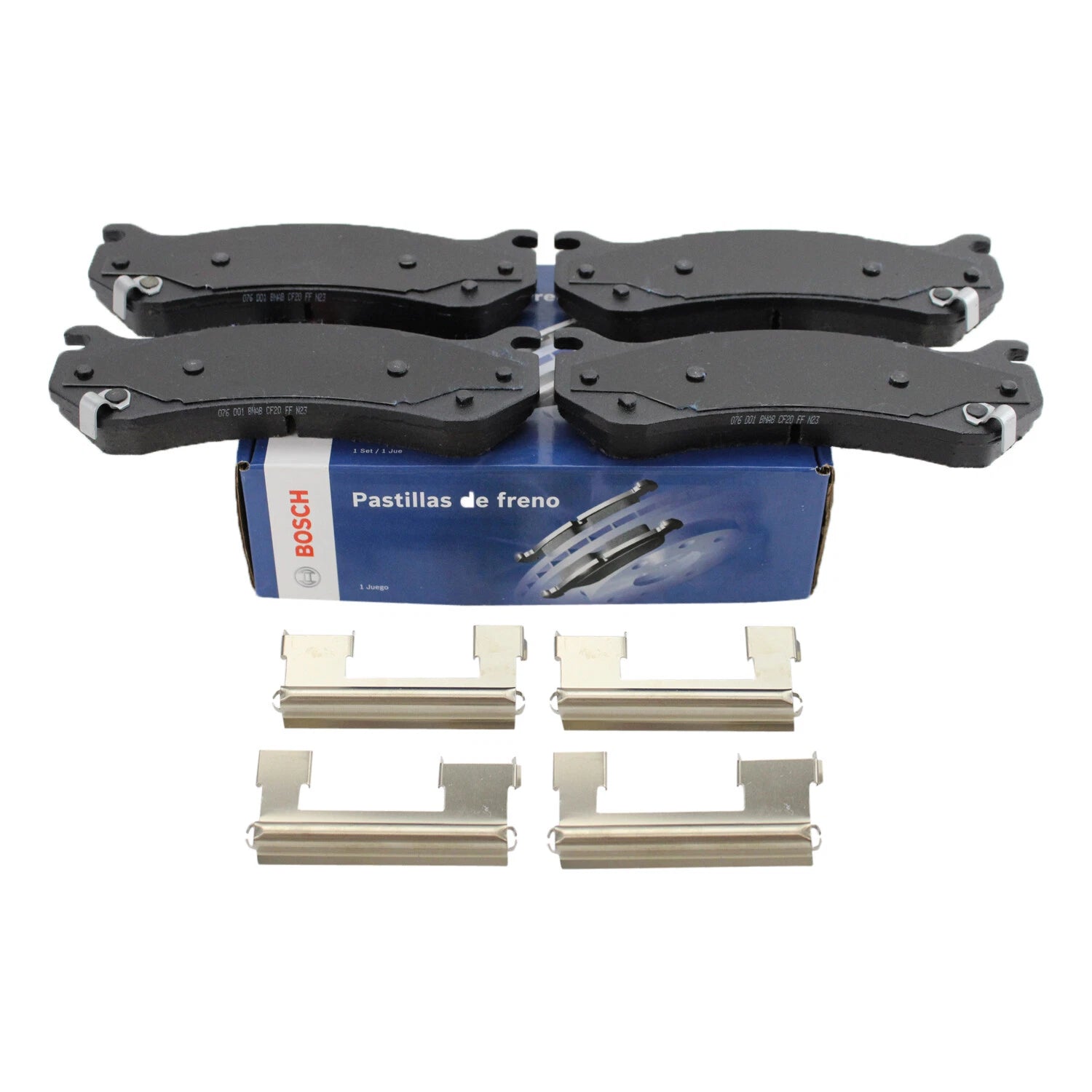 Bosch Front Disc Brake Pads for Chevy Silverado 1500/2500/3500 HD/Sierra/Yukon (2007–2019)